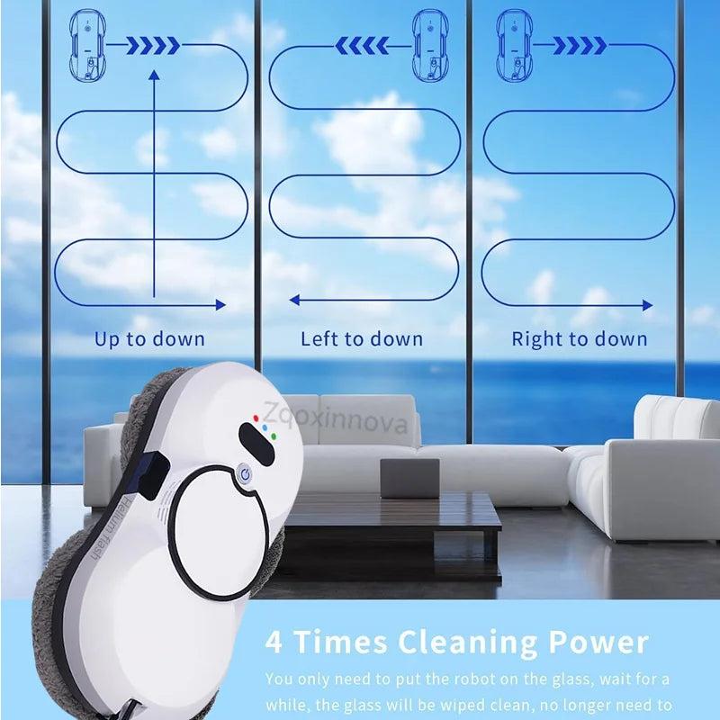 Robot for Washing windows Vacuum Glass cleaner