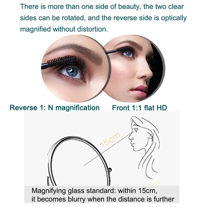 Folding Makeup Mirror