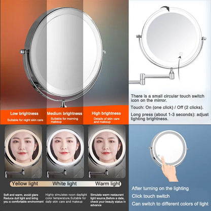 Folding Makeup Mirror