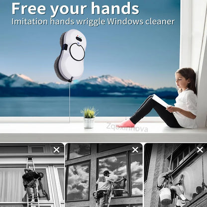 Robot for Washing windows Vacuum Glass cleaner